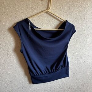 Electric Navy Blue Top